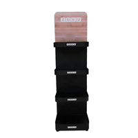 Support de présentation en métal personnalisé pour magasin de détail, présentoir de bouteilles de boissons, présentoir de tasses, support de sol pour bouteilles