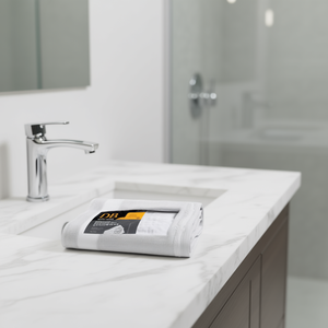 Serviettes en coton Db pour le visage et les mains, 100 g/m², charbon actif, pour la maison - Product Image 2