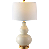Lampe de coiffeuse led en céramique, accessoire de bureau ou de lecture