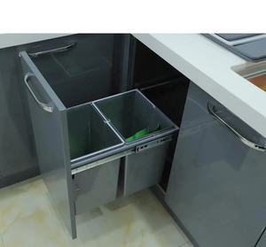 Royasy جودة عالية تصنيف تحطم 390mmx330x60mm 20L + 20L البلاستيك مستطيل الكلاسيكية Abs الحديد البلاستيك الرمادي - Product Image 3