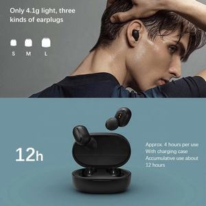 Audífonos Xiaomi Redmi <span class=keywords><strong>AirDots</strong></span> <span class=keywords><strong>2</strong></span> en oferta, auriculares internos para juegos con bajos, auriculares inalámbricos Bluetooth TWS. - Product Image 2