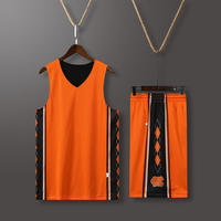 Conjunto de Camiseta de Baloncesto Reversible de Doble Cara sin Mangas, 100% Poliéster, Secado Rápido, Transpirable, Uniforme Personalizado para Hombre y Jóvenes, Venta al Por Mayor