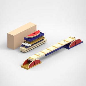 XIHA <span class=keywords><strong>Altalena</strong></span> Arcobaleno <span class=keywords><strong>in</strong></span> <span class=keywords><strong>Legno</strong></span> Montessori per Bambini con Sgabello, Trave di Equilibrio per Allenamento e Gioco dei Più Piccoli - Product Image 6