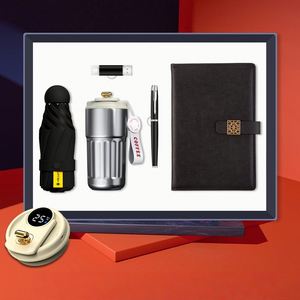 Enterprise Business Gift Box Set Handmade UV Printed Diverse Designs Coffee Cup Pen A5 Paper Notebook <b>USB</b> <b>Drive</b> Luxury Gift - Product Image 2
