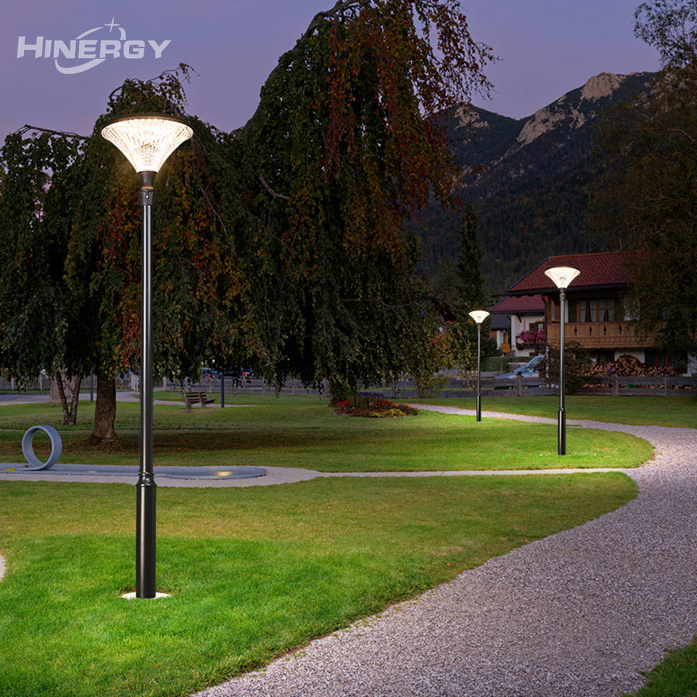 Уличная водонепроницаемая лампа Hinergy нового дизайна 15 Вт 20 Вт 30 Вт 50 Вт, высокая яркость, солнечный светодиодный садовый светильник