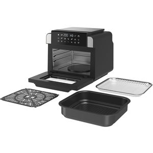 Usine directe pièces de rechange gratuites ménage faible en gras sain friteuse <span class=keywords><strong>four</strong></span> 15L avec porte en verre détachable - Product Image 3