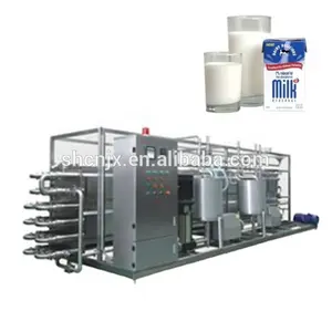 Küçük ölçekli 500L pastörize süt işleme hattı/süt süt üretim makineleri