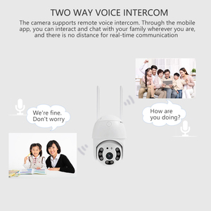 Caméra de sécurité IP dôme WiFi sans fil extérieure ICSEE <span class=keywords><strong>1080P</strong></span> 3MP/<span class=keywords><strong>4MP</strong></span>/5MP/8MP PTZ avec audio bidirectionnel P2P, suivi automatique et capteur CMOS - Product Image 3