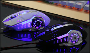 เมาส์เกมมิ่งแบบมีสาย เงียบไร้เสียง สำหรับคอมพิวเตอร์ตั้งโต๊ะ - Product Image 5