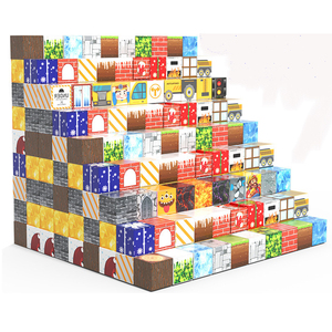 Bloques de Construcción Magnéticos de Plástico My World – Juguete Educativo Temático para el Desarrollo Cerebral de los Niños - Product Image 3