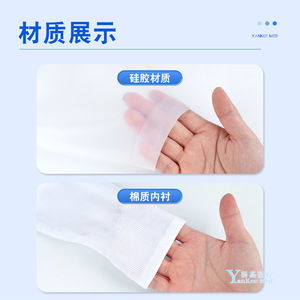 Funda Protectora para Brazo T Picc, Tallas S M L, Blanca, para Quimioterapia, Impermeable, Uso en Enfermería - Product Image 3