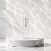 Flacon pulvérisateur en verre transparent durable de 2 ml, 3 ml, 5 ml, anti-fuite, pour échantillons de parfum et cosmétiques