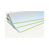 Panel Dinding Tongue and Groove Harga Pabrik Tahan Air Tahan Api Mudah Dipasang Finishing Matte untuk Renovasi Kantor