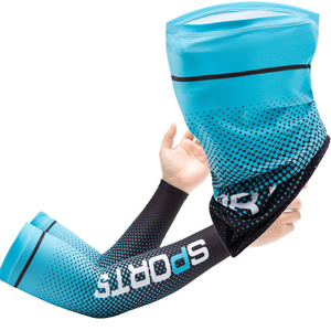 Mangas de Compresión Deportivas Refrescantes, Mangas Atléticas <span class=keywords><strong>para</strong></span> Baloncesto, Correr, Ciclismo, Golf, Deportes al Aire Libre, Mascarilla Facial - Product Image 3