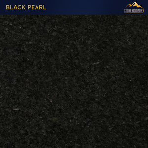 Dalle de granit noir perle |   Pierre de granit foncé de qualité supérieure pour comptoirs et revêtements de sol |   Qualité d'exportation - Product Image 1