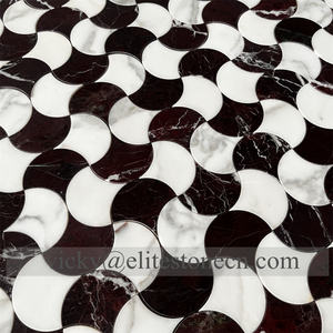 Secteur en terre cuite mosaïque carrelage <span class=keywords><strong>cuisine</strong></span> dosseret métro brique carrelage pour <span class=keywords><strong>cuisine</strong></span> décoration murale - Product Image 3