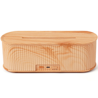 Diffuseur d'arômes ultrasonique à flamme colorée avec éclairage LED, faible bruit, alimentation USB, pour la maison, l'hôtel et la maison d'hôtes
