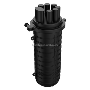Prix du fabricant Fermeture d'épissure de fibre haute capacité 1 sur 6 Fermeture à fibre optique de type dôme IP68 - Product Image 1