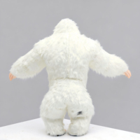 Costume de Mascotte Gonflable Personnalisé Gorille Singe Anime 2,6 m – Tenue de Déguisement Thème pour Adulte, Carnaval, Scène, Personnage de Dessin Animé