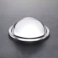 Verre optique en quartz à indice de réfraction élevé ultra-clair personnalisé pour objectif d'appareil photo haut de gamme et télescope