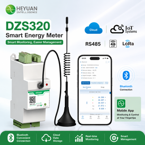 Analyseur de puissance et de consommation électrique Heyuan DZS320 triphasé sur rail DIN, relais de protection de tension réglable, compteur de courant et d'énergie - Product Image 1