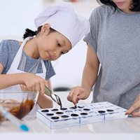 Moule à Chocolat LST Unique Personnalisé en Polycarbonate, Moule Populaire en Plastique pour Bonbons au Chocolat