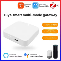 Gateway Tuya Automático para Hogar Inteligente Cableado Zigbee Bluetooth Multimodo con Controlador Remoto Inalámbrico y Software para Soluciones IoT
