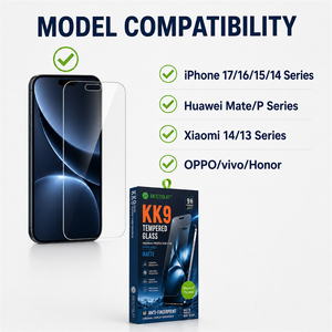 ฟิล์มกระจกนิรภัย 3 มิติ ป้องกันรอยขีดข่วน รุ่น Black King Kong 9 HD สำหรับ iPhone 17 18 Pro Max KK9 คุณภาพสูง - Product Image 3