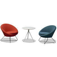 Fauteuil à bascule en cuir PU, mobilier de style décontracté, marron, pour couloir et endroit officiel
