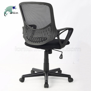 Cómoda oficina muebles de oficina sillas de <span class=keywords><strong>escritorio</strong></span> <span class=keywords><strong>con</strong></span> <span class=keywords><strong>ruedas</strong></span> Silla de malla de tela trasera silla de oficina - Product Image 4
