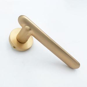 ชุดล็อคเฟอร์นิเจอร์ขัดเงาทองแดงสีทองภายในเป็นมิตรกับครอบครัวมีร่องที่เรียบง่ายทำจากสังกะสีอัลลอยทันสมัยห้องครัวห้องนอนโรงแรม - Product Image 4