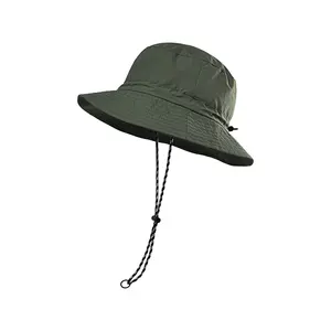 Hat Manufacturer Cotton Plain Outdoor Sport Mens uv Protection Quick Dry Sun Hats Custom Bucket Hat