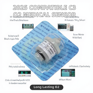 Sensor de Oxígeno Médico C3 Compatible con el Nuevo Modelo del Año, con Desinfección de Ozono, Certificado CE Clase II, 1 Año de Vida Útil - Product Image 2