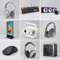 2.4G Wireless Plug-and-Play Ergonomic Keyboard Mouse Set Hot-Selling Item Supports Tablets & Phones