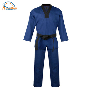 ชุดเครื่องแบบ Jitsu unisex คุณภาพพรีเมี่ยมชุดผ้าคอตตอนใส่สบายศิลปะการต่อสู้คาราเต้ชุดผ้าแคนวาสสำหรับผู้ใหญ่ - Product Image 2