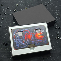 100MM Polyèdre Noir 7-en-1 Cassette Spinning Dice RPG Cthulhu Tabletop Game Accessoire DND Video Tape Metal Dice