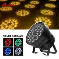 Projecteurs de scène professionnels LED 4-en-1 Full Color RGBW pour mariage, bar, club, spectacle, avec contrôle DMX512