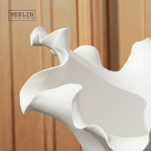 Lọ hoa gốm thủ công Merlin Living, đồ trang trí nhà cửa bằng gốm, bát đựng trái cây gốm, nhà máy Chaozhou, bán buôn, OEM/ODM - Product Image 6