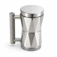 Tasse à café auto-mélangeuse en acier inoxydable poli miroir avec moteur Q235 en cuivre, idéale pour les protéines et le fitness