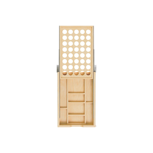 Organizadores de Cajones de Madera de Tamaño Pequeño, Sin Acabado, Contemporáneos, para Gabinetes de Cocina, Accesorios Fáciles para Gabinetes de Cocina - Product Image 1