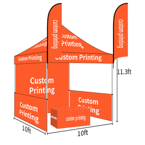 TLF Factory Custom Logo Design Printed 10ft X 10ft Trade Show <strong>Pop</strong> <strong>up</strong> Folding <strong>Gazebo</strong> Food Tent Booth - Product Image 6