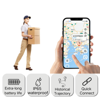 Traceur GPS Magnétique Double Système Portée Illimitée pour Voiture et Animaux avec Motif Animal pour l'application Find My Tag Positionnement Mondial