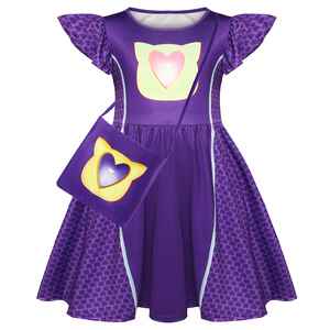 <span class=keywords><strong>Disfraz</strong></span> <span class=keywords><strong>de</strong></span> Princesa con Estampado <span class=keywords><strong>de</strong></span> Gatitos para Halloween, Falda y Capa para Niñas, Fiesta <span class=keywords><strong>de</strong></span> Cumpleaños, TV y Cine - Product Image 3