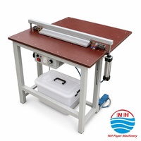 Machine de scellage pneumatique 860K 500mm à refroidissement par eau, double température, pour l'emballage de rouleaux de papier toilette et de mouchoirs en papier