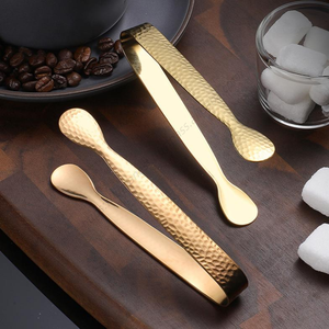 Pinces de service miniatures en acier inoxydable SYH1212 pour cuisine, sucre, thé, glace et accessoires de bar à vin – Vente en gros - Product Image 5
