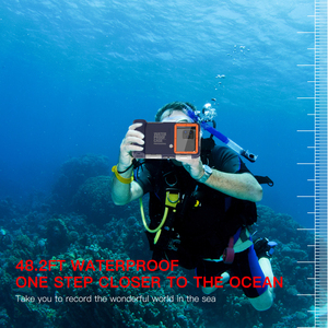 Shellbox trường hợp sản phẩm hàng đầu chống sốc và không thấm nước trường hợp điện thoại lặn nhiếp ảnh dưới nước với dây buộc điện thoại di động trường hợp - Product Image 3