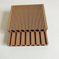 Revêtement de terrasse extérieur commercial en WPC, résistant à l'usure AC3, pour trafic intensif, en composite PE, imperméable et à faible entretien