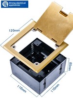 Connecteur de microphone multimédia en acier inoxydable pour sol, avec base réglable en hauteur, boîtier dissimulé et connecteur Cannon interchangeable