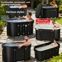Baignoire de cryothérapie en PVC pliable et portable pour athlètes, best-seller transfrontalier, pour usage domestique, fabriquée au Zhejiang