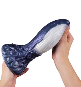 Dildo de Silicona Realista Airis Alien Whale, Grueso, Grande, Serpentino, Suave, 100% Impermeable, Tapón Anal, para Hombre/Mujer, Juguete Sexual para Adultos - Product Image 5